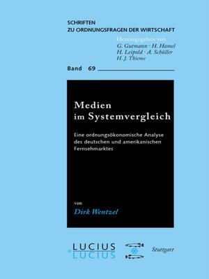 cover image of Medien im Systemvergleich